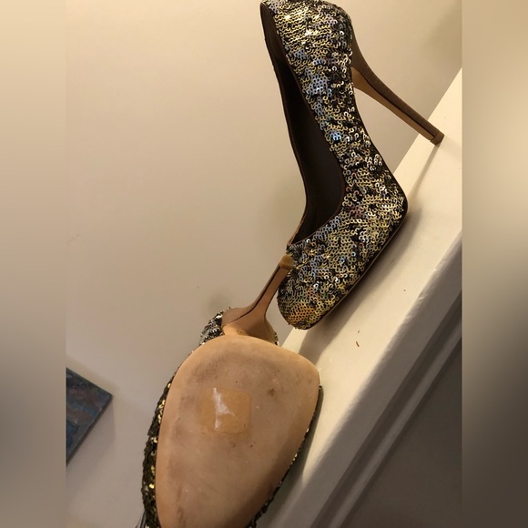 DOLCE & GABANNA sequin heels great condition size 39 or 9 - Picture 5 of 8